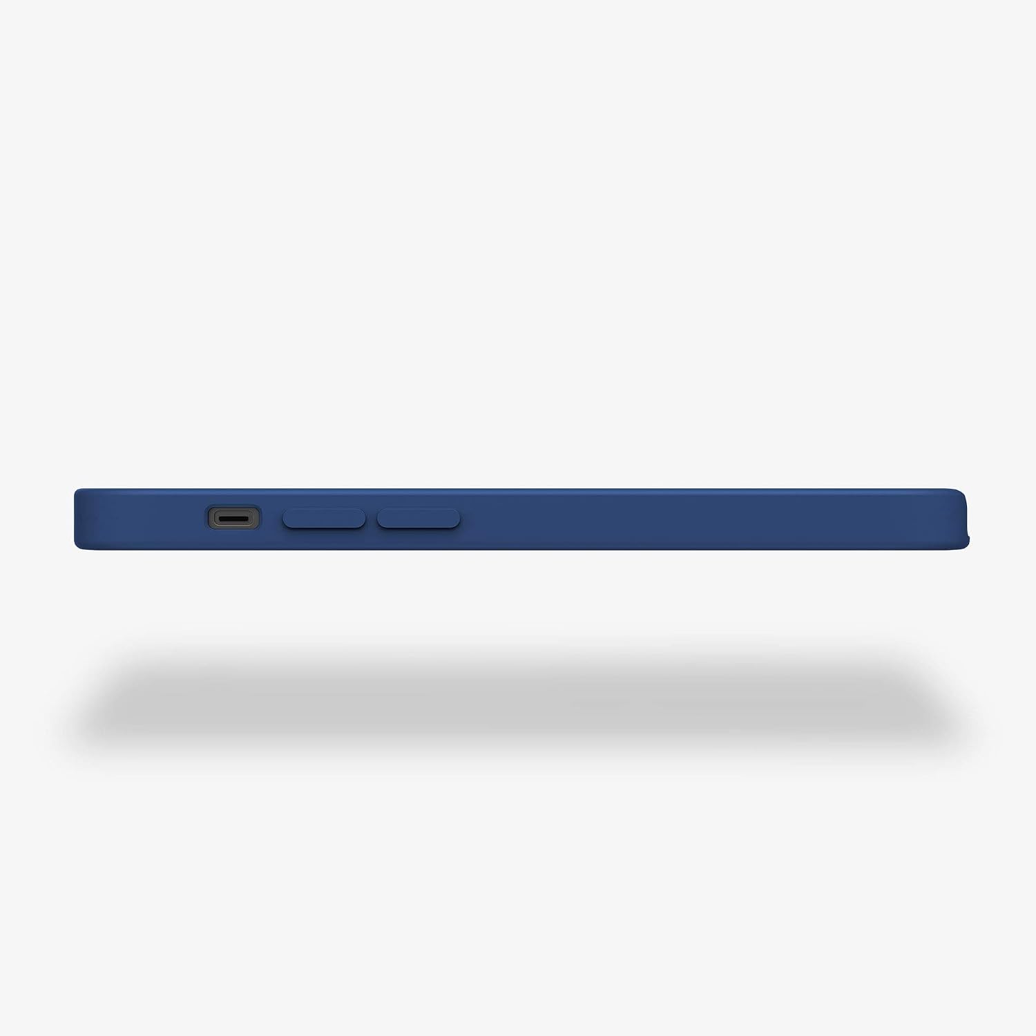 kwmobile Case Compatible with Apple iPhone 12 / iPhone 12 Pro Case - TPU Silicone Phone Cover with Soft Finish - Navy Blue - Image 4