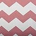 DII Hard Sided Collapsible Fabric Storage Container for Nursery, Offices, & Home Organization, (11x11x11) - Chevron Rose