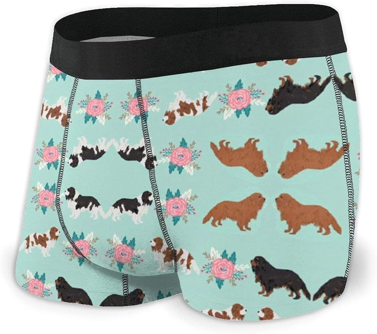 Toddler Boxer Briefs Charles Spaniel Dogs Underwear Trunks Regular