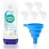 Bisenkud Leak-Resistant Refillable Bottle for Swiffer&reg; Power Mop&trade;, 720mL | Empty 24 fl oz Bottle, Reusable Solution Container, Leak-Resistant Design, Fill with Your Own Floor Cleaner