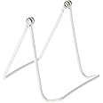 GIBSON HOLDERS 2A Adjustable White Wire Display Easel, 3.75" W x 4" H, Pack of 12