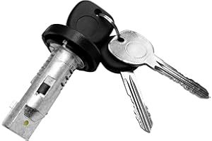 ATRACYPART Ignition Switch Lock Cylinder with Keys, Compatible With 2004-2016 Chevy Silverado Express Suburban 1500/2500/3500, GMC Sierra Savana Yukon, Cadillac & More Vehicles, Replace#: 924-796 (No chip)