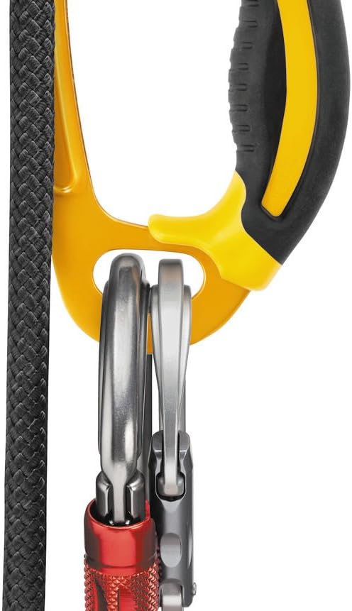 PETZL Ascension Gold Ascender Yellow Right : Sports & Outdoors