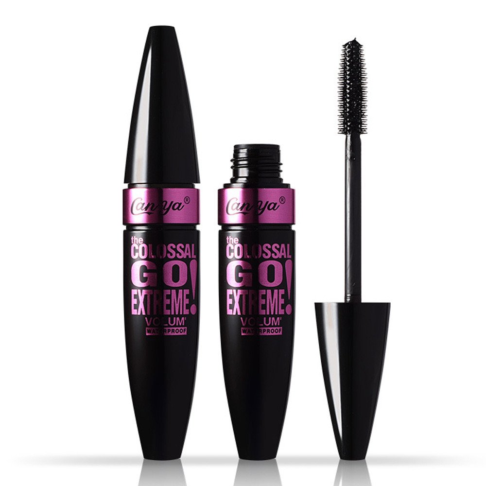 URSING 4D Eyelash Mascara, Extra Long Lash Mascara Waterproof Not Blooming Curling Natural Eye Makeup Long Lasting