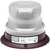 Ecco Beacon Light,Clear,Flashing 6465C - 1 Each