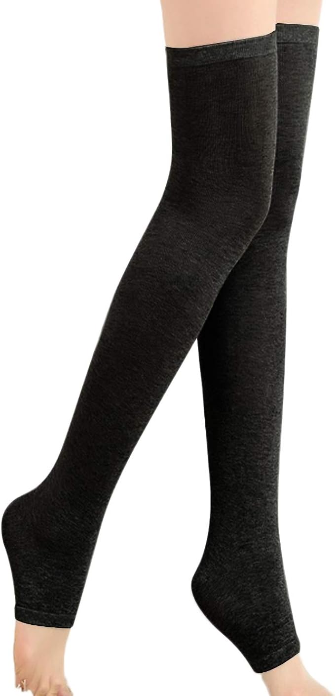 Amazon レッグウォーマー レディース ソックス 靴下 ロング丈 滑り止め 薄手 無地 和風 かわいい 美脚 足の冷え 冷房対策 ヨガ ダンス フィットネス バレエ 夏用 2色 靴下 ストッキング 通販