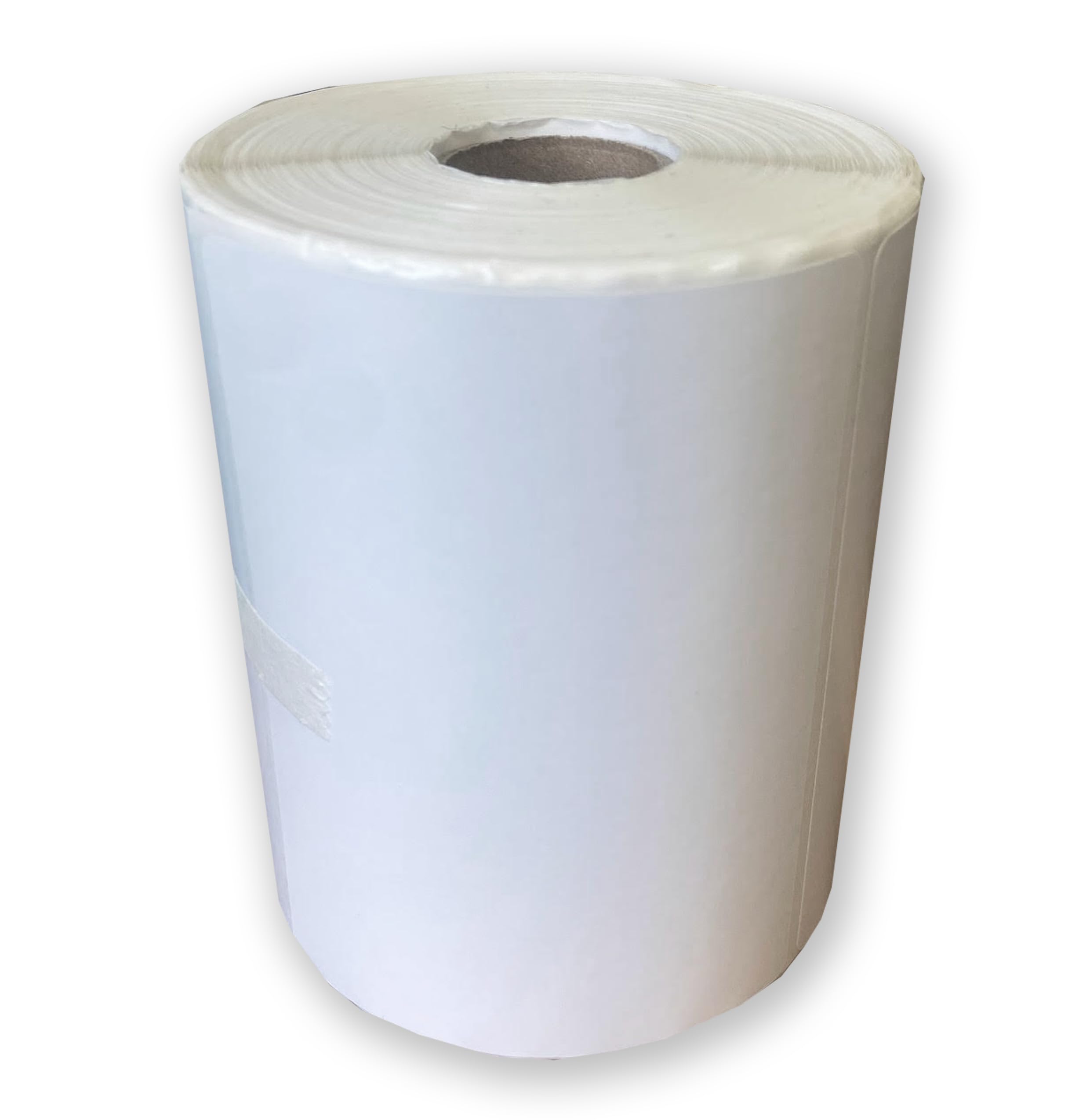 500 roll Coloured 4x3 inch Direct Thermal Labels 100mm x 76mm on a roll red Green Blue Pink Orange Yellow Blue White Postage Shipping Blank Labels 25mm core (White)