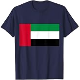 Flag Of United Arab Emirates Proud Patriot UAE Souvenir Fan T-Shirt