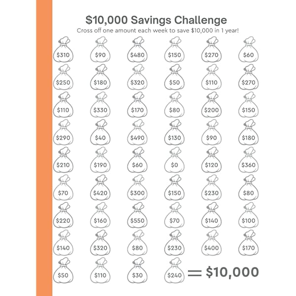 amazon-com-26-week-money-challenge-tracker-10-000-savings-challenge-in-6-months-weekly-bingo-money-saving-planner-to-help-you-save-10k-dollars-creatives-pretty-butterfly-books