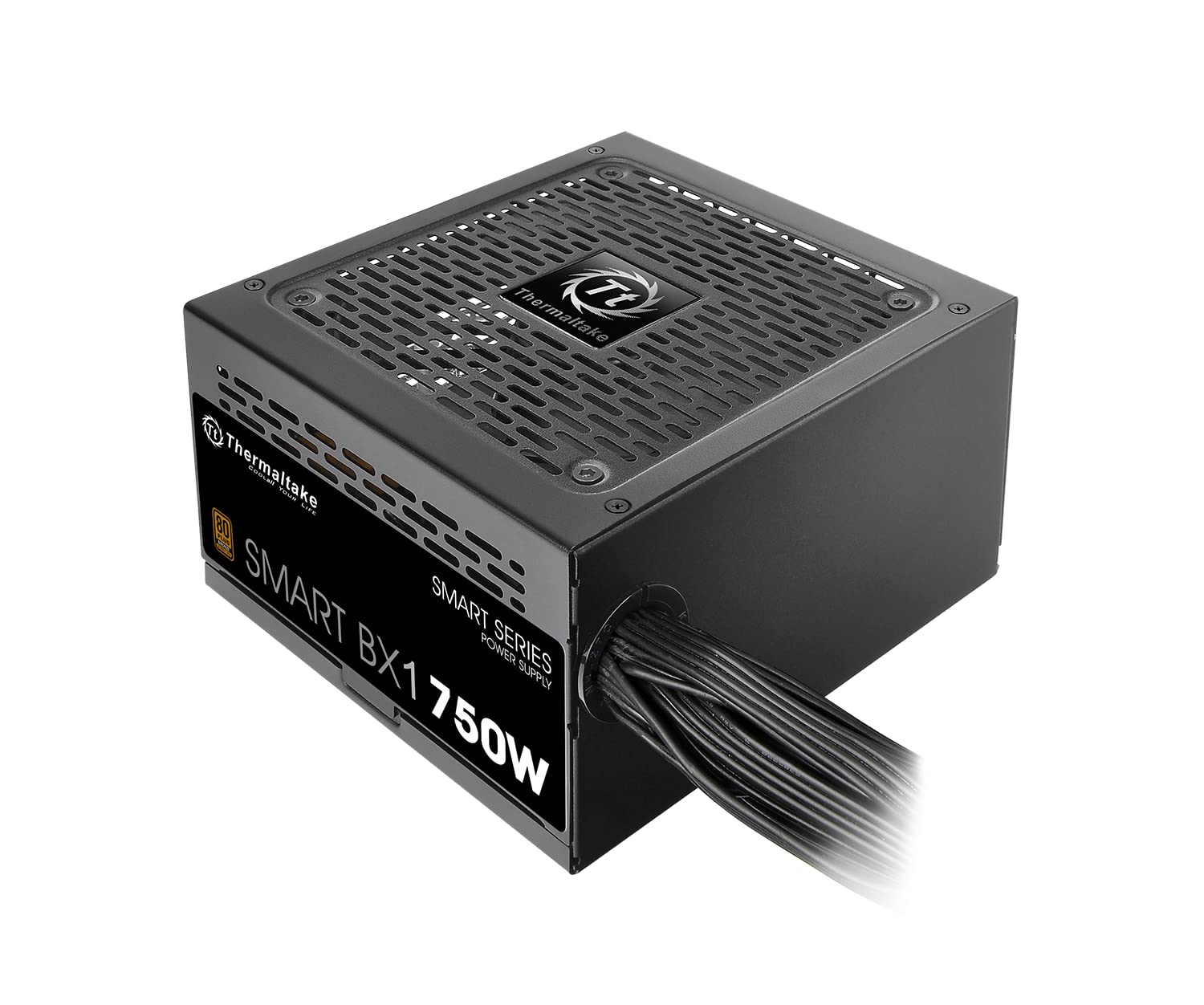 Thermaltake Smart BX1 750W Bronze SLI/Crossfire Ready Continuous Power ATX12V V2.3/ EPS V2.92 80 Plus Bronze Certified 5 Year Warranty Non Modular Power Supply PS-SPD-0750NNFABU-1