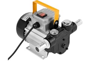 Fuel Transfer Pump AC 110 V 550 W Self Priming Electric Oil Pump 60 L/min Oil Fluid Extractor Pump with Handle for Gasoline F