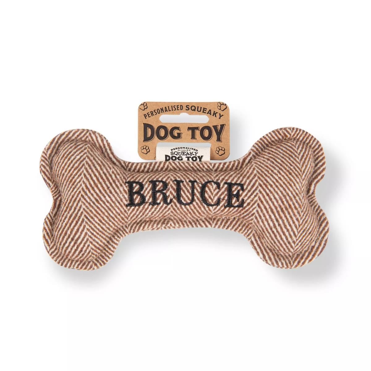 History & Heraldry Squeaky Dog Toy (Bruce) — image 1