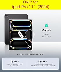 Gexmil Genuine Leather Case for iPad Pro 11 Inch M4