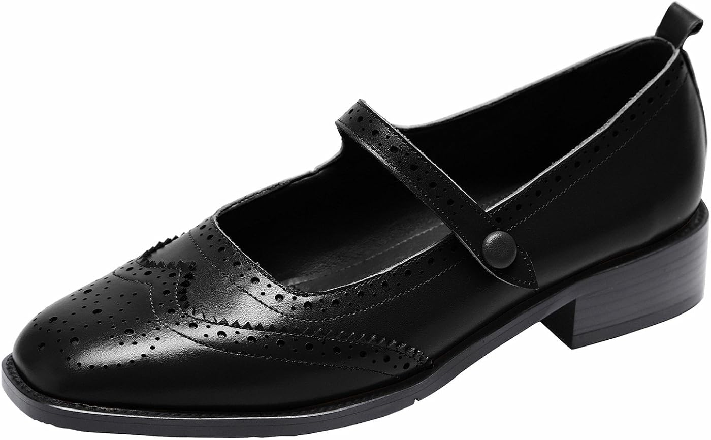 black flat mary jane shoes