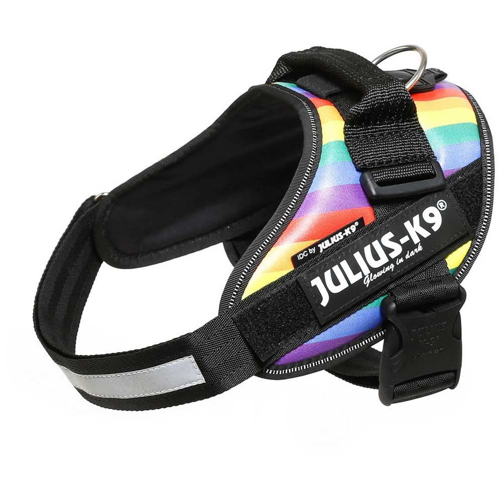 IDC Powerharness, Size: 2XL/3, Rainbow - artificial leather โ image 1