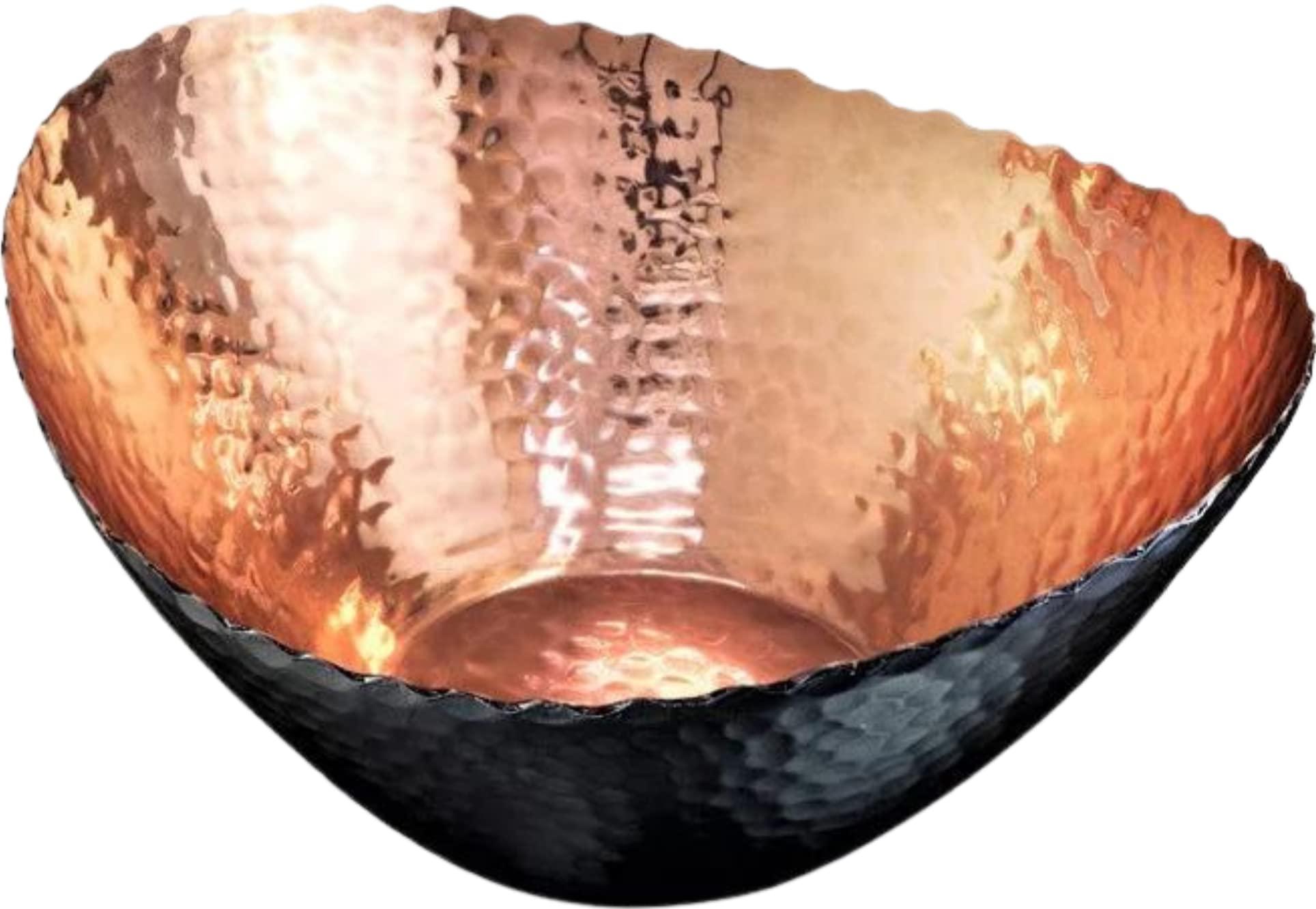 Photo 1 of SMALL 7.5IN Monarch Abode 31604 Hand Hammered Metal Decorative Bowl 