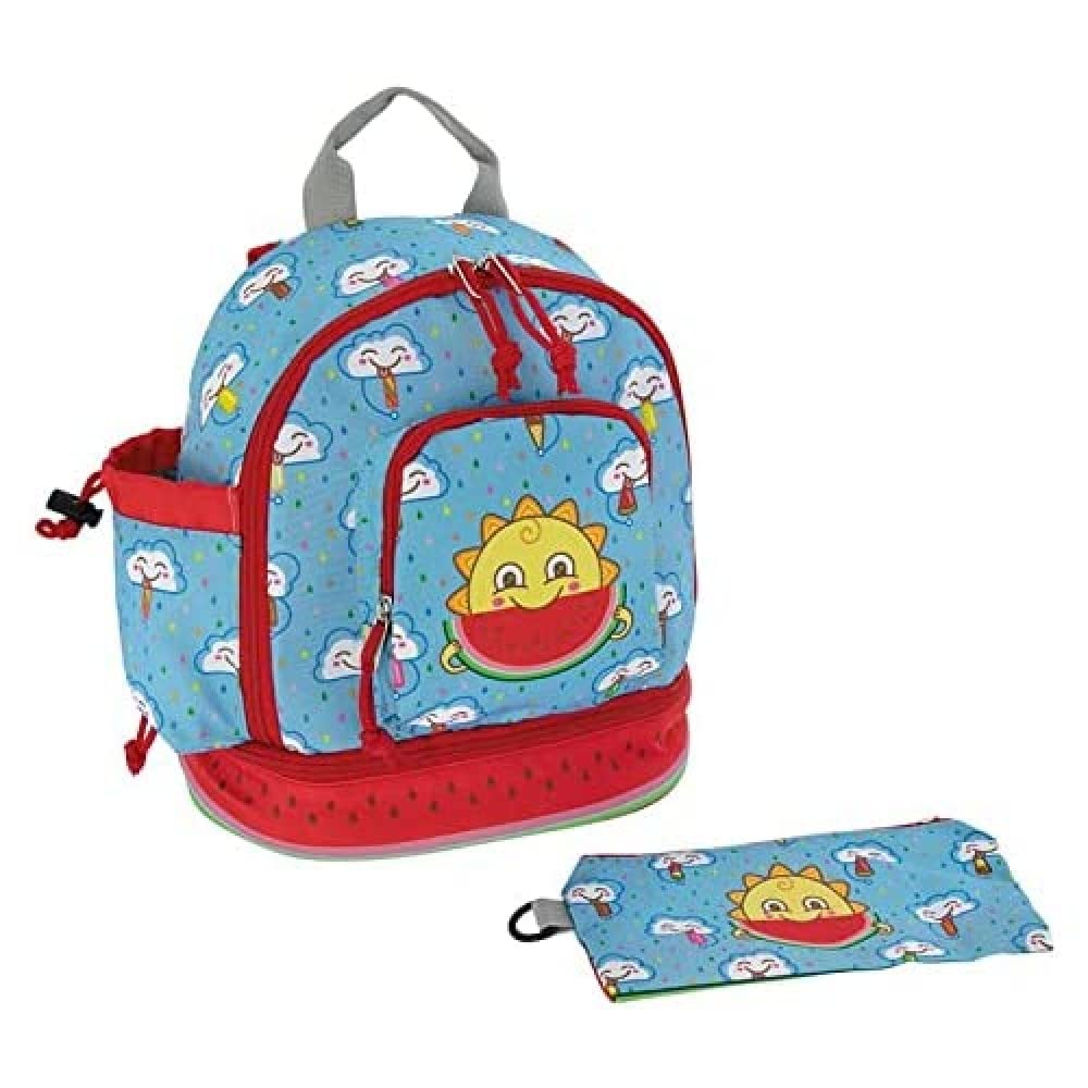 LJ-Freskito Backpack, Multicoloured, 270x250x160, Small Backpack LJ