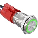APIELE 10 Amp 16mm Latching Push Button Switch 12V