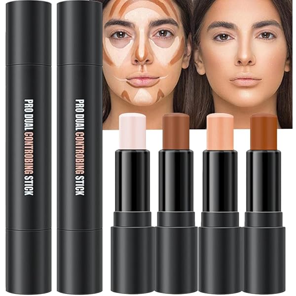 Amazon.com: Double Sided Concealer With Brush, Korean Double-Sided