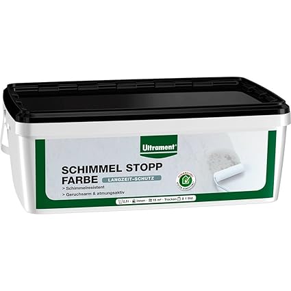 Ultrament Schimmel Stopp Farbe, weiß, 2,5l