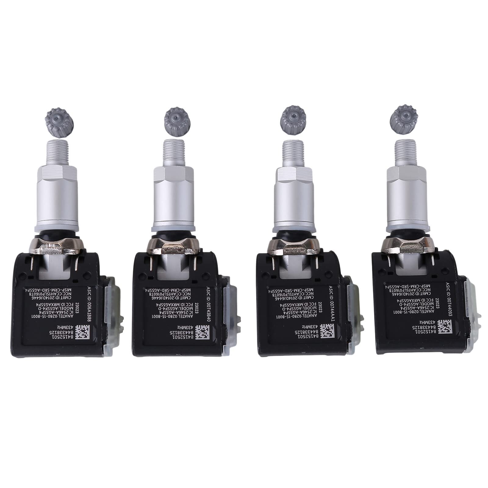 84152501 TPM Sensors,4 Pack Tire Pressure Sensors Compatible for Chevy ...