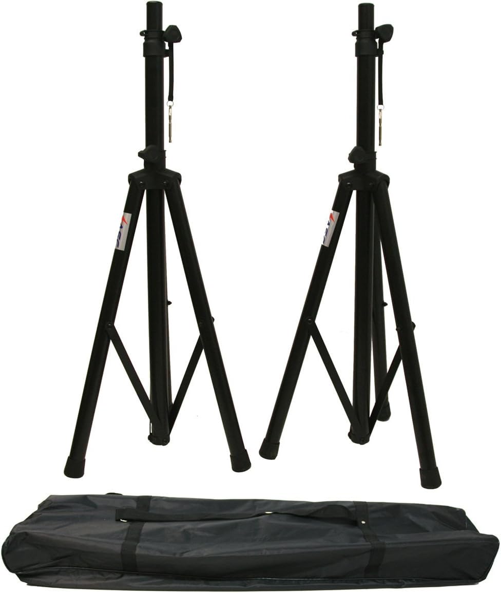 ASC (2) Pro Audio Mobile DJ PA Speaker Stands or Lighting 6 Foot