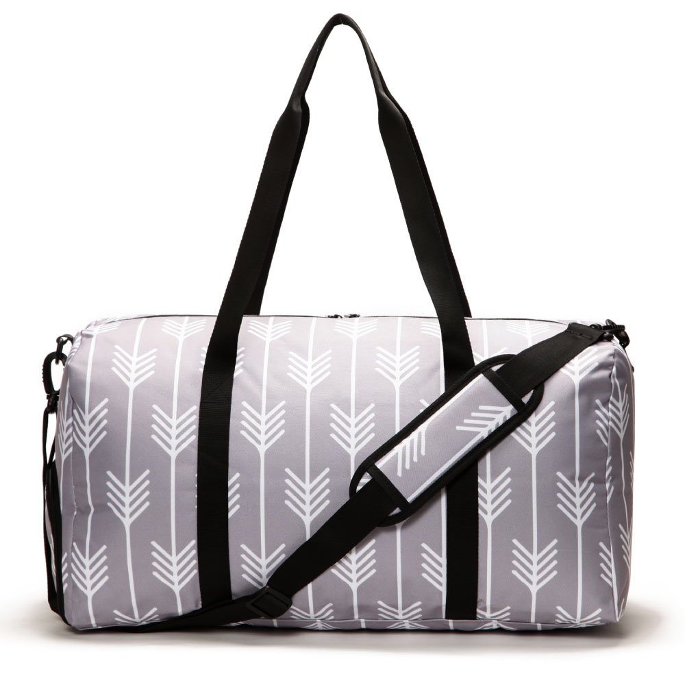Jadyn B 22" Women's Weekender Duffel Bag with Shoe Pocket ExerciseN
