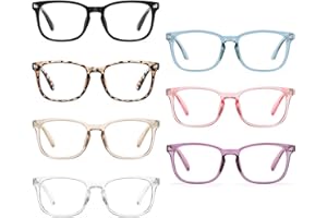 CCVOO Blue Light Blocking Reading Glasses, Anti Headache/Glare/Eye Strain Readers Computer Eyeglasses Women/Men