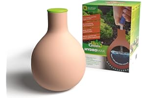 BIO GREEN BioGreen Plant Self-Watering System Hydro MAX S | 0.3 gal | Irrigation Ø 23.6 in | Olla Made of Fired Clay | Environmentally Friendly | Terracotta Water Saver for Gardens, Vegetables & Raised Beds