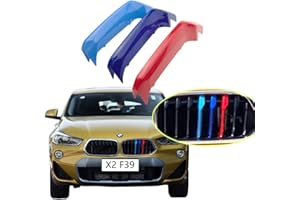 Lanyun Grille color stripes Insert Trims compatible with BMW 2017-up F39 X2 Center Kidney Grille 8-Beam