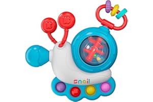 OSIMILY Montessori Toys for 1 Year Old, Sensory Toys for Toddlers 1-3, Travel Activities Busy Cube, Pull String Activity Toy for Toddler Toys 2-3, Educational Infant Toys Gifts12 18 Month