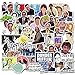 The Office Stickers Merchandise[50pcs] Funny Quote Vinyl Design Pack with Mike Michael Dwight Jim Dunder Mifflin for Hydro Flask Water Bottles Laptop Notebook Computers Guitar Bike Folder Car