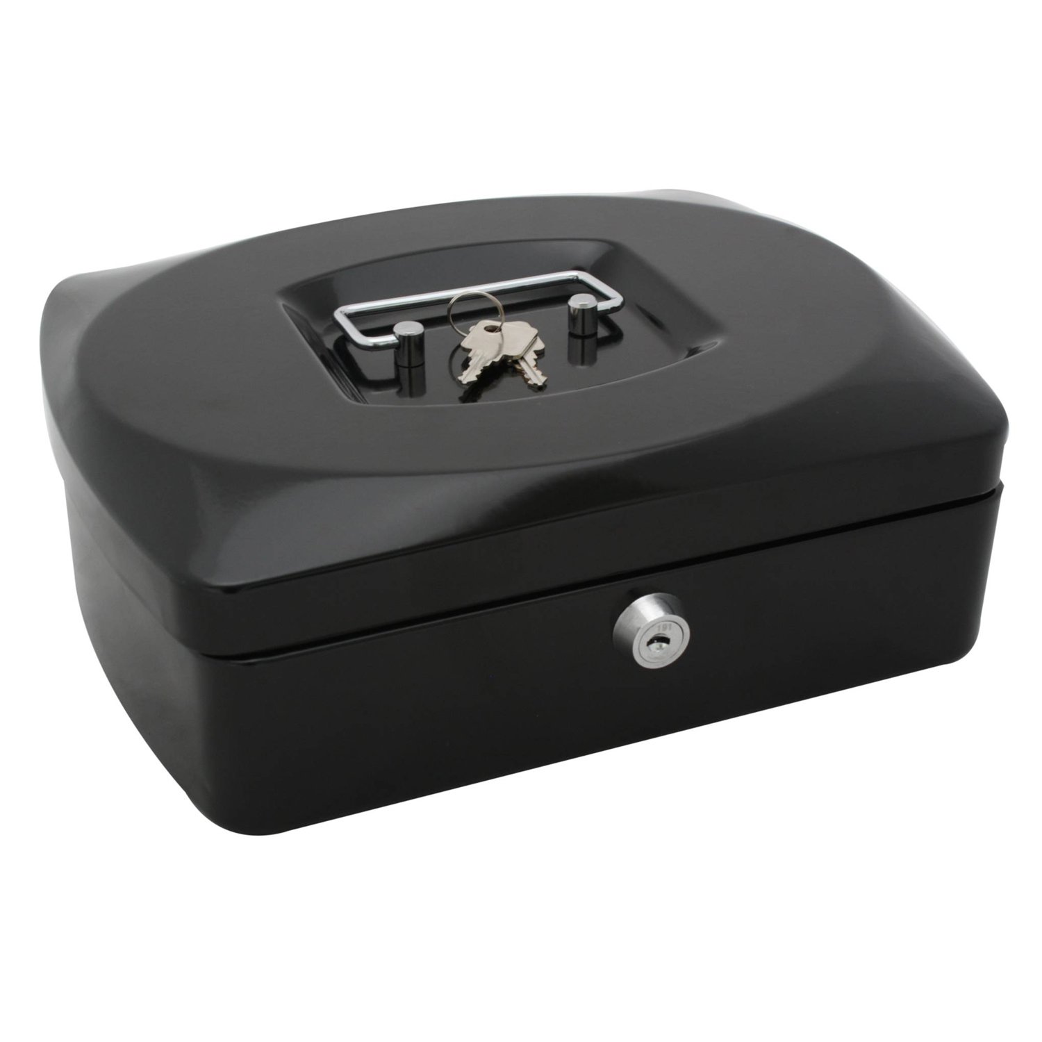 Alco-Albert 8410 Cash Box, 205 x 160 x 85 mm, Black โ image 1