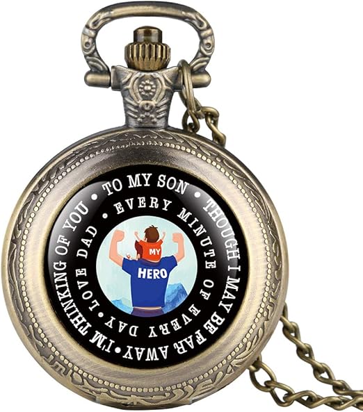 digital pocket watch with cover