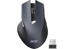 Acer Wireless Mouse for Laptop, 2.4GHz Computer Mouse Wireless with USB Receiver, Portable Cordless Mice, 3 Adjustable DPI Er