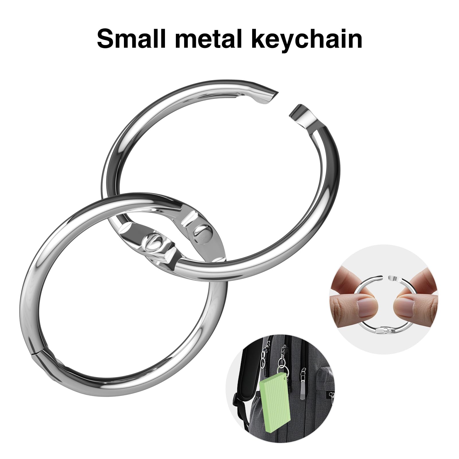 250 Count Colored Index Cards 3x5 Inch with Key Ring, 180gsm Heavy Weight Flash Cards 5 Color (50 Sheets Each), Portable Note Taking for Students, Teachers, Study Note Cards for Office Home School