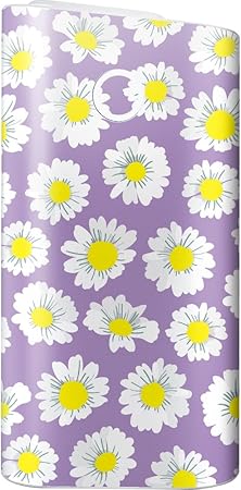 Amazon Co Jp Glo グロー カバー シール グローシール スキンシール おしゃれ ステッカー グロー専用 花柄 マーガレット ラベンダー ｚｉ ｌ ジール ドラッグストア