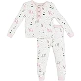 Mud Pie girls Mud Pie Children's Pink Golf Toddler Pajama Set