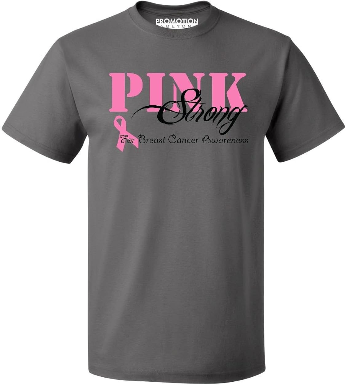 P&B Pink Strong Breast Cancer Awareness Men's T-Shirt