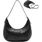 Shoulder Bag Handbag for Women Crossbody Tote Bags Woven Purse Clutch Women's Medium Underarm Hobo With Pocket Large