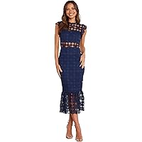 Petal & Pup Farrow Long Sleeve Midi Dress - Black XS at Amazon Women's  Clothing store