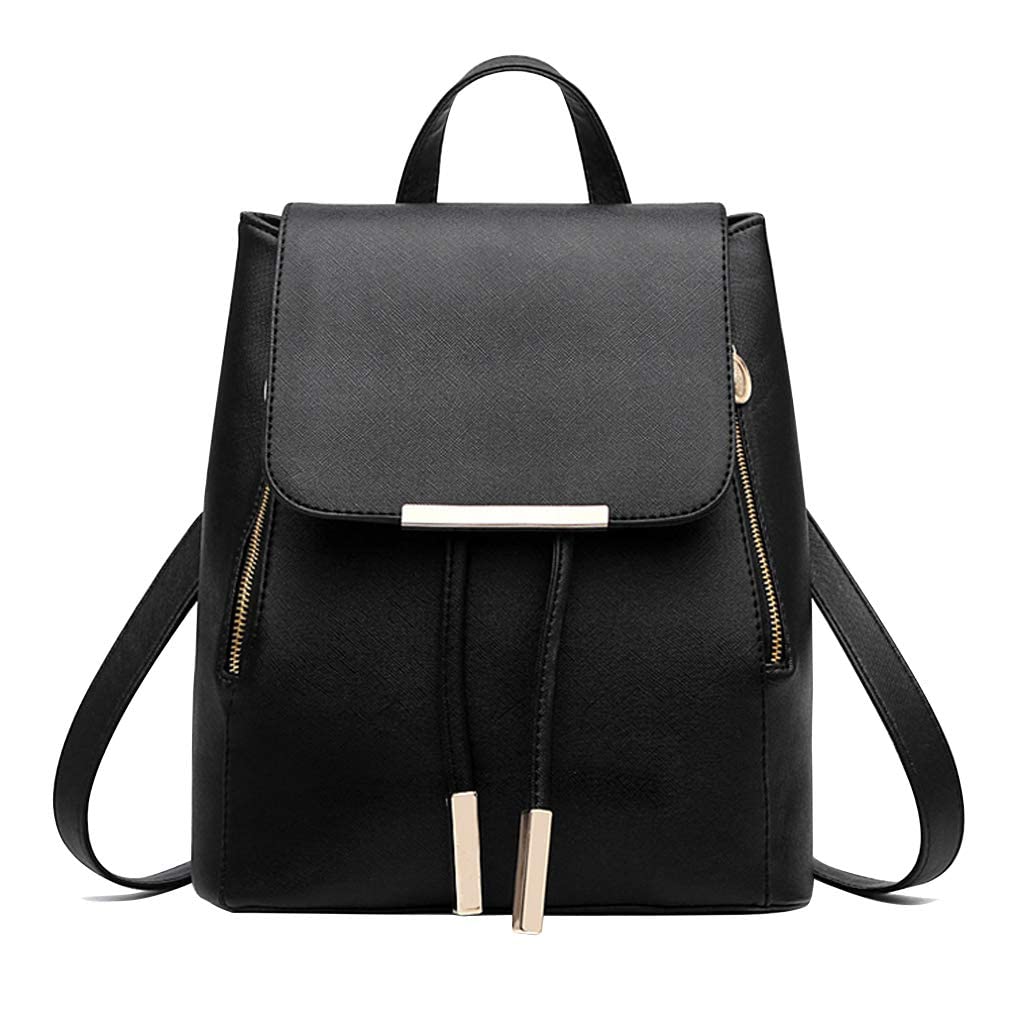 Photo 1 of Pahajim Women's Fashion Travel Backpack Mini Purses Bag Cute Rucksack Multipurpose Shoulder Bag (black)