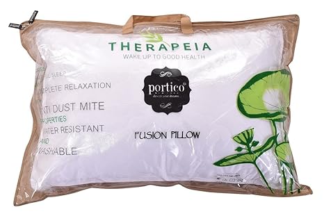 Buy Portico York White Fusion Pillow Online At Low Prices In India