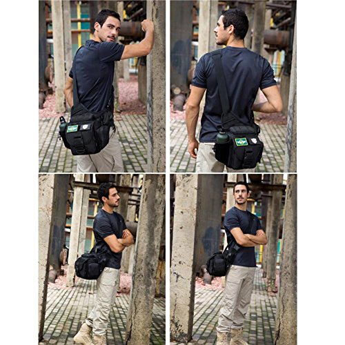 image for DYJ® Multi-functional Tactical Messenger Bag Fishing Tackle Bag Molle
