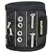 Magnetic Wristband, Sunyao 10 Magnets Holding Screws Nails Drill Bits Gifts Gadgets Tools Gift for Men DIY Handyman Electrician Husband Boyfriend Father Women Birthday Ideas
