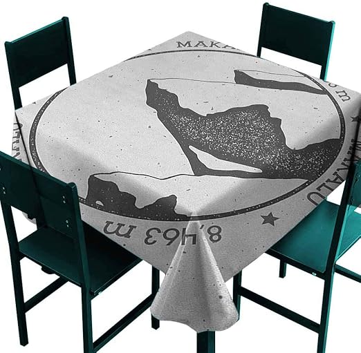 Amazon Com Warm Family Nepal Fabric Dust Proof Table Cover Makalu
