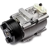 ECCPP AC Compressor 1997-2002 for Ford Expedition Excursion 4.6L | 1997-2002 for Ford E-150 E-250 E-350 E-450 Econoline 4.6L 5.4L Fast Cooling AC Compressor with Clutch