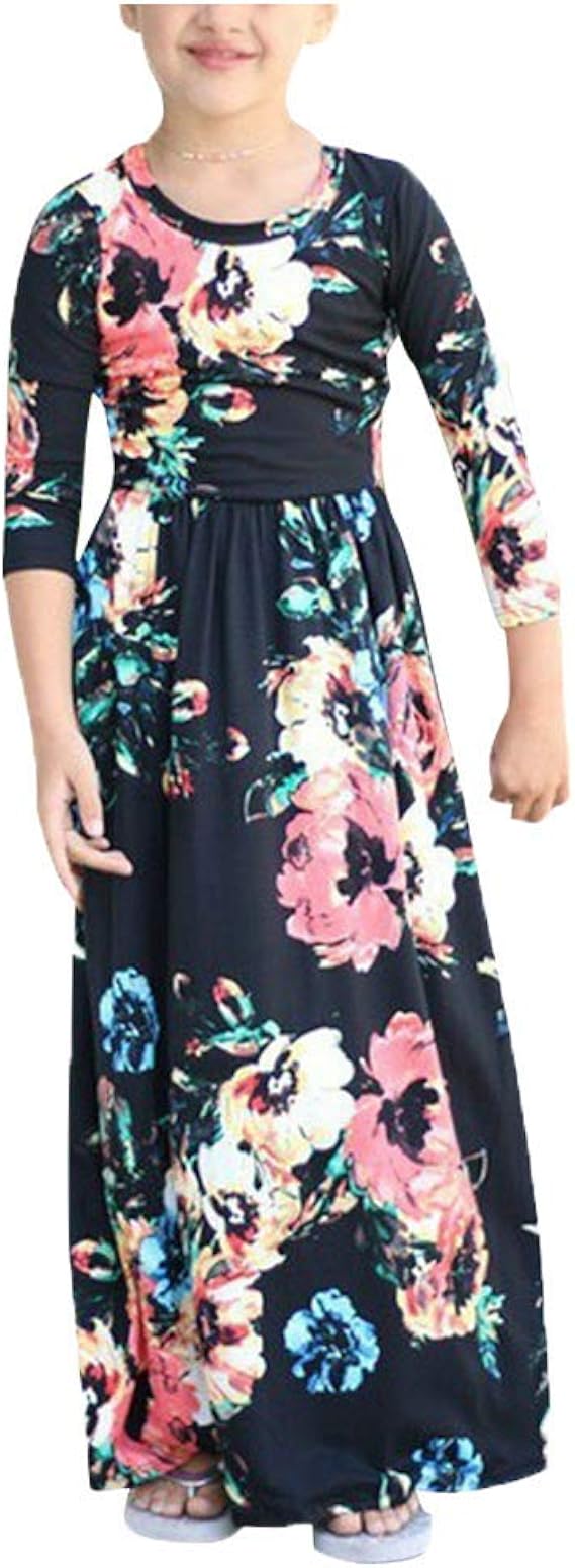 girl dresses floral print