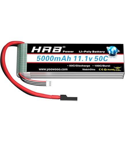 Traxxas 2872X - Power Cell 3S 11.1V LiPo Battery, 25C 5000mAh, iD