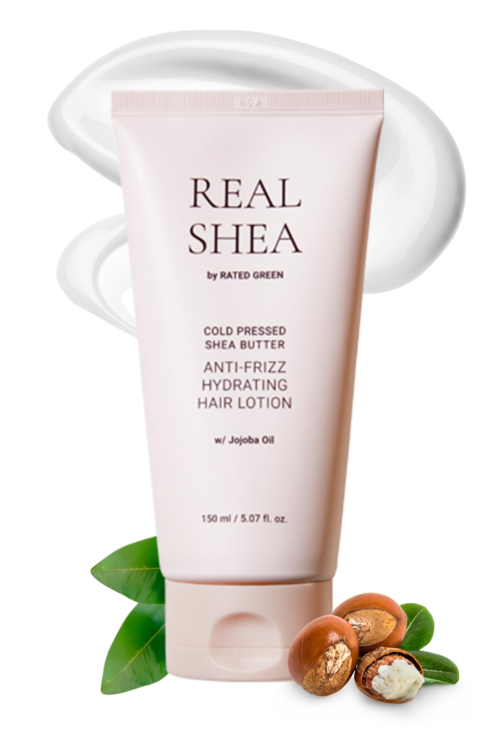 Real SHEA Anti-frizz Hydrating Hair Lotion 150 ml